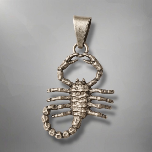 925 sterling silver pendant scropion - Picture 1 of 6